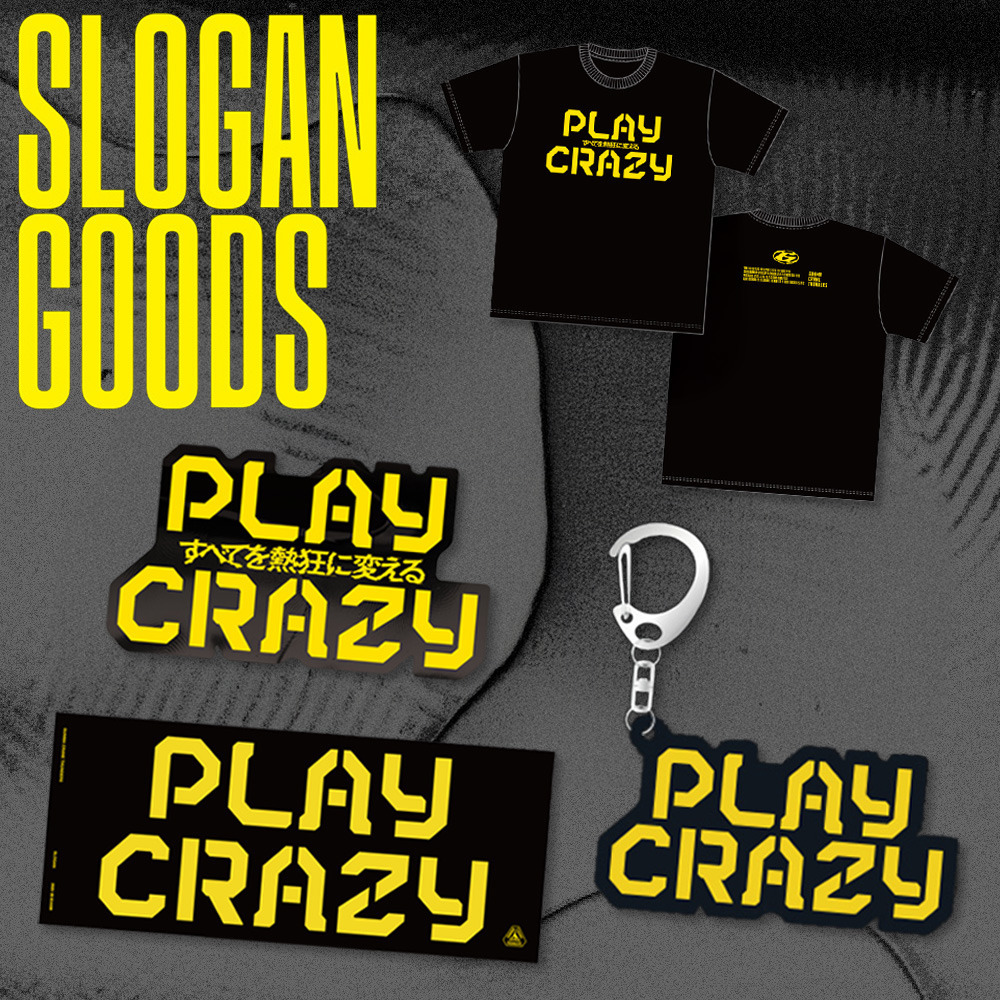 スローガン PLAY CRAZY 記念グッズ 2025-26 詳細画像 Tシャツ 1