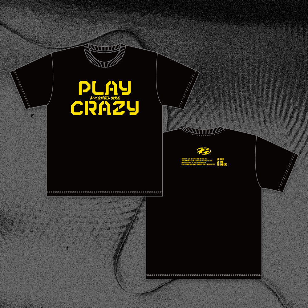 スローガン PLAY CRAZY 記念グッズ 2025-26 詳細画像 Tシャツ 2