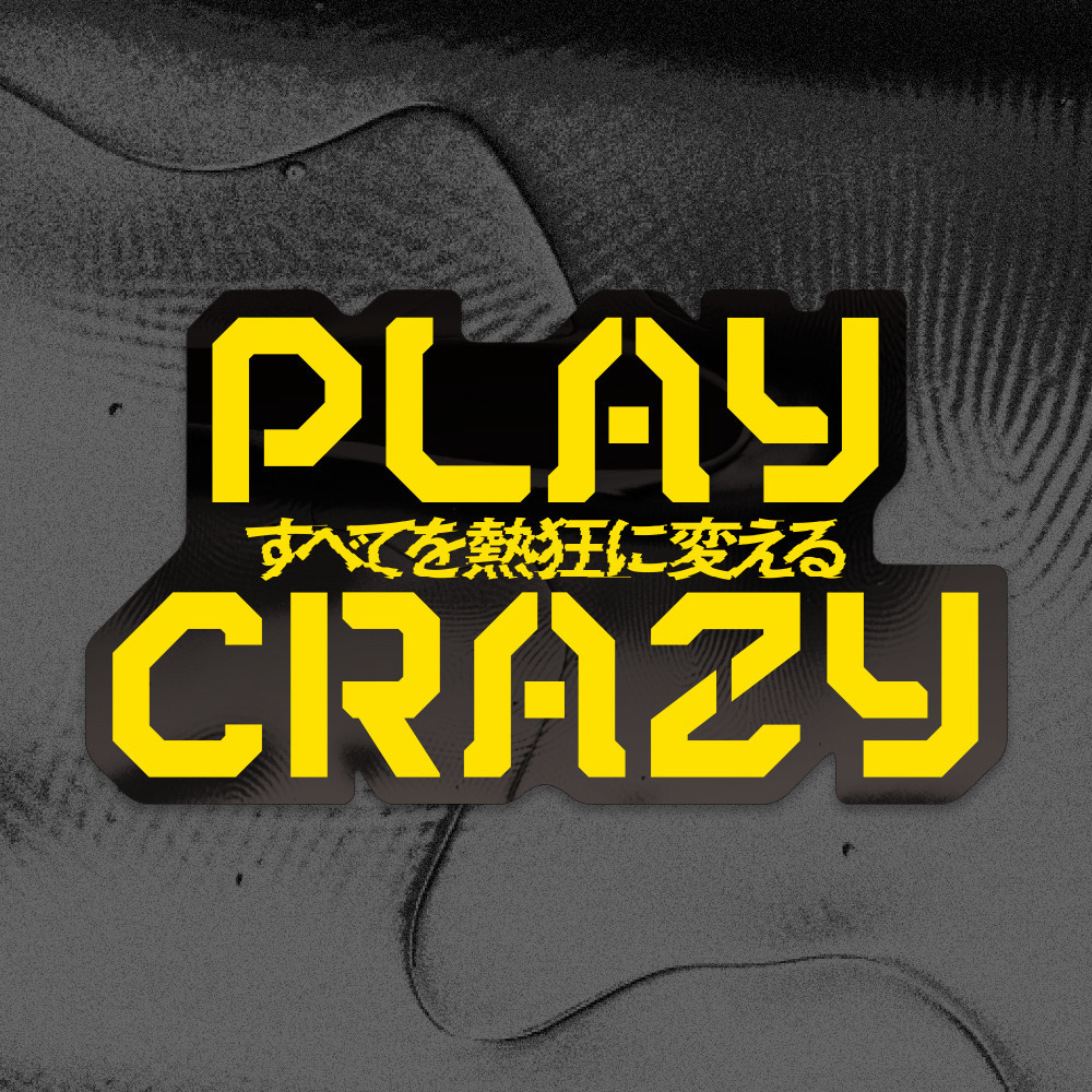 スローガン PLAY CRAZY 記念グッズ 2025-26 詳細画像 ステッカー 1