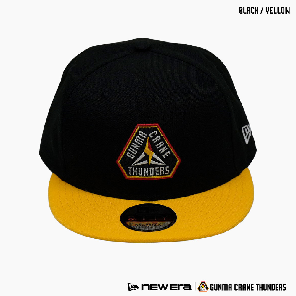 NEW ERA×BLG×GCT 9FIFTY スナップバックキャップ 2025-26 詳細画像 ブラック×イエロー / PRIMARY LOGO 3