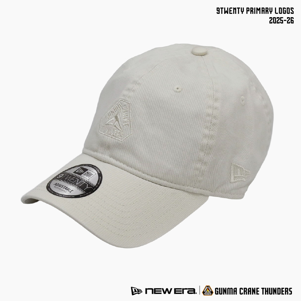 NEW ERA×GCT 9TWENTY ベースボールキャップ 2025-26 詳細画像 アイボリー / PRIMARY LOGO 1