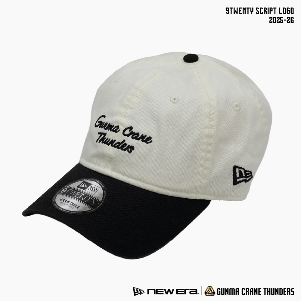 NEW ERA×GCT 9TWENTY ベースボールキャップ 2025-26 詳細画像 クリーム×ブラック / SCRIPT LOGO 1