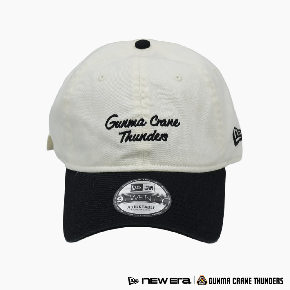 NEW ERA×GCT 9TWENTY ベースボールキャップ 2025-26 詳細画像 クリーム×ブラック / SCRIPT LOGO 2