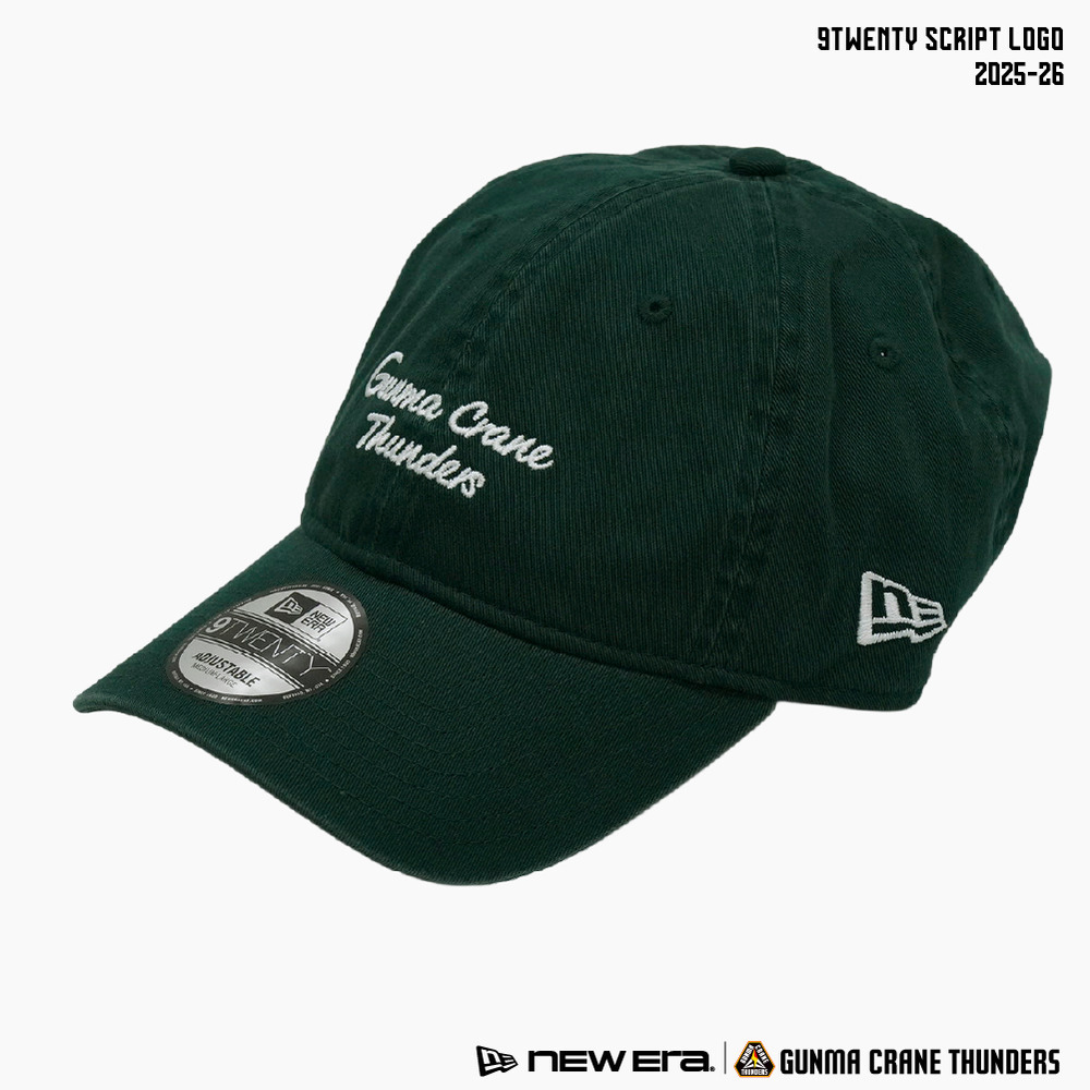 NEW ERA×GCT 9TWENTY ベースボールキャップ 2025-26 詳細画像 ダークグリーン / SCRIPT LOGO 1