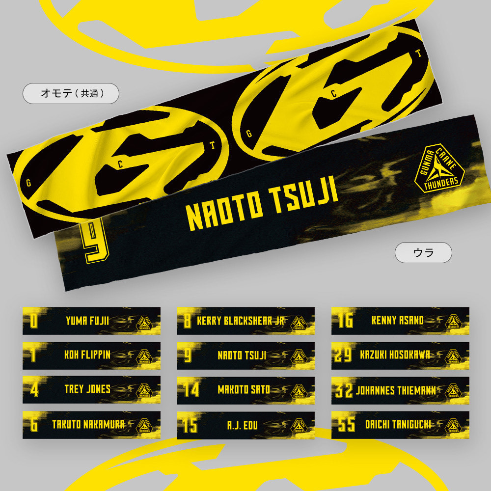 N&Nショートループマフラー 2025-26｜群馬クレインサンダーズ｜B