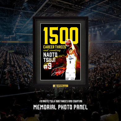 【EC限定】 辻直人選手 メモリアル 個人通算1500回3Pシュート達成 記念グッズ 2025-26