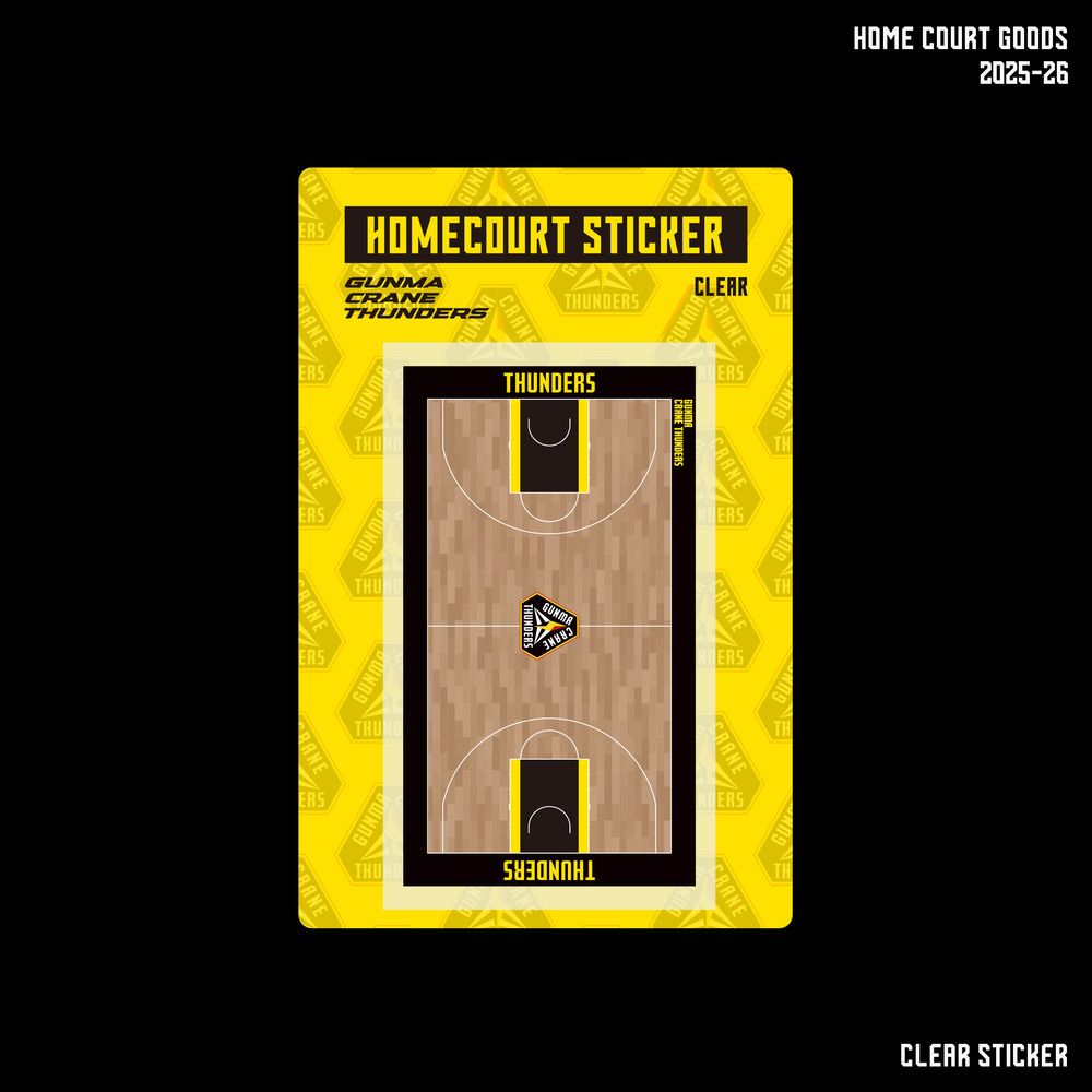 ホームコート 2025-26 グッズ各種｜群馬クレインサンダーズ｜B.LEAGUE