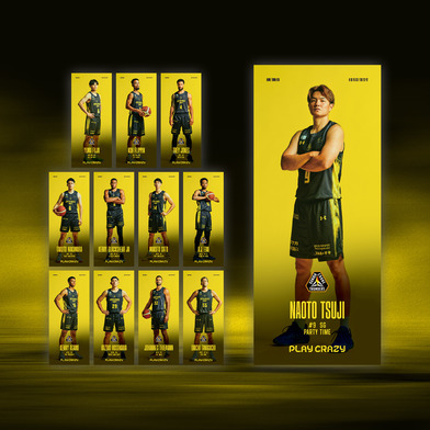 GUNMA CRANE THUNDERS キービジュアル グッズ各種 2025-26