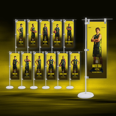 GUNMA CRANE THUNDERS キービジュアル グッズ各種 2025-26