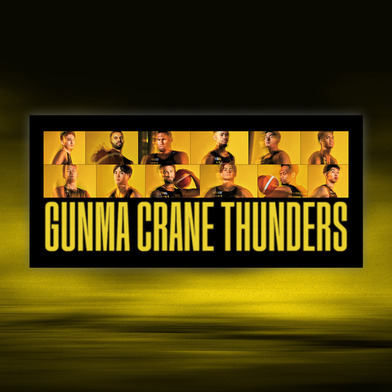 GUNMA CRANE THUNDERS キービジュアル グッズ各種 2025-26