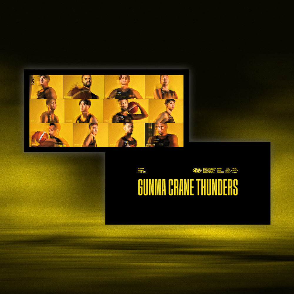 GUNMA CRANE THUNDERS キービジュアル グッズ各種 2025-26 詳細画像 クッション 1