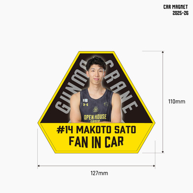 【EC限定】 カーマグネット 2025-26