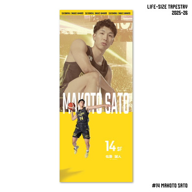 【EC限定】 プレーヤーズ ビックスクリーン タペストリー 2025-26