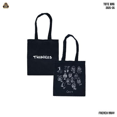 選手描き下ろしサンダくん似顔絵 トートバッグ 2025-26