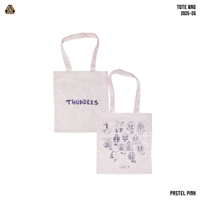 選手描き下ろしサンダくん似顔絵 トートバッグ 2025-26