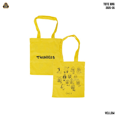 選手描き下ろしサンダくん似顔絵 トートバッグ 2025-26