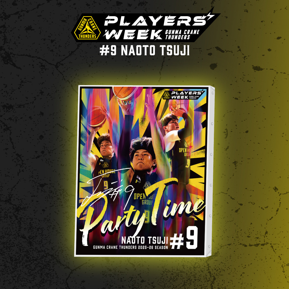 【EC限定】 PLAYER'S WEEK 辻直人選手 記念グッズ 2025-26 詳細画像 キャンバスボード 1