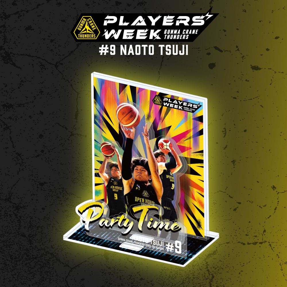 【EC限定】 PLAYER'S WEEK 辻直人選手 記念グッズ 2025-26 詳細画像 アクリルジオラマ 1