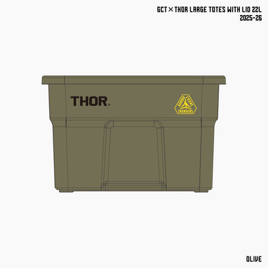 【EC限定】 GCT×THOR 蓋付きコンテナボックス 2025-26