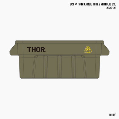 【EC限定】 GCT×THOR 蓋付きコンテナボックス 2025-26