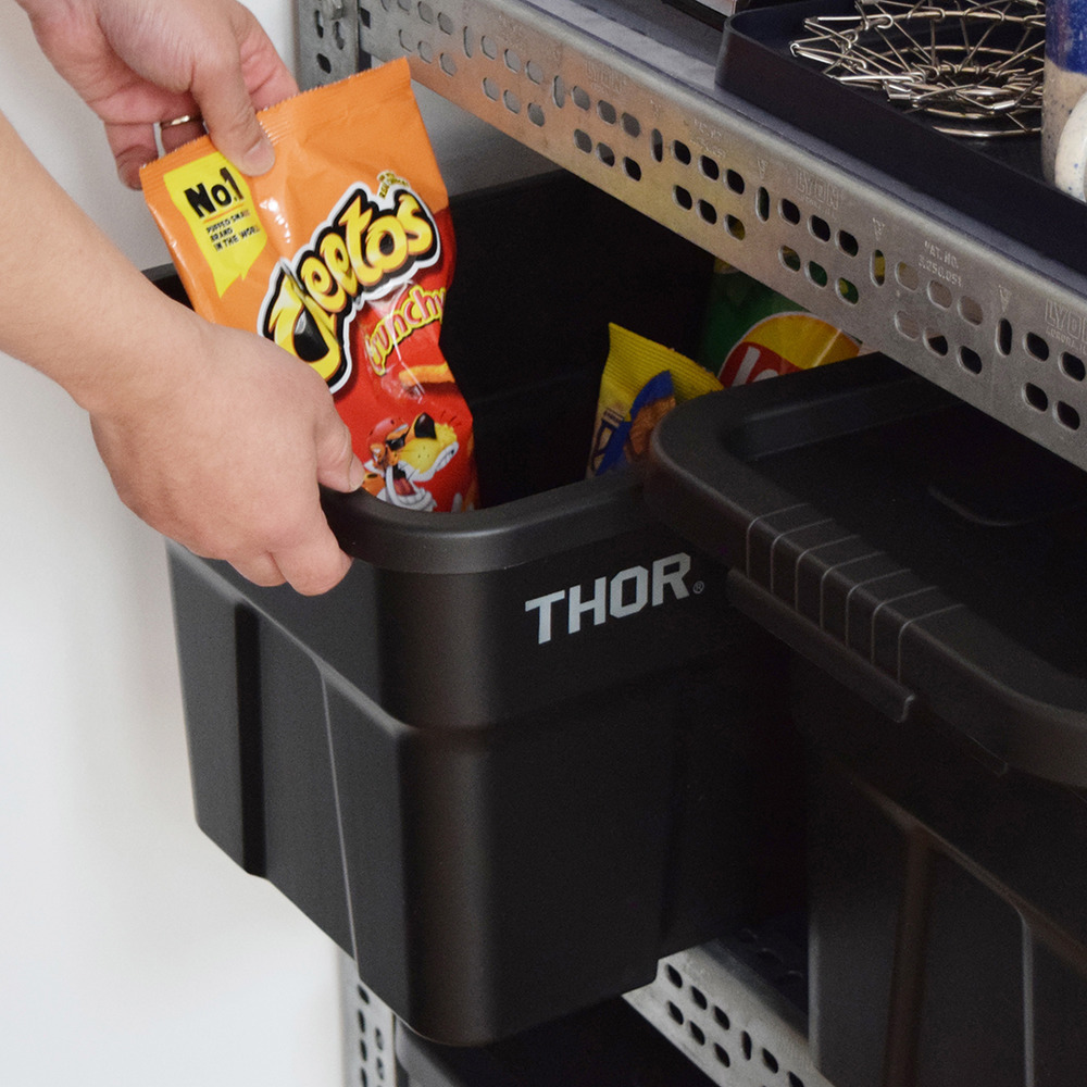 【EC限定】 GCT&times;THOR 蓋付きコンテナボックス 2025-26 詳細画像 22L / ライトグレー 3