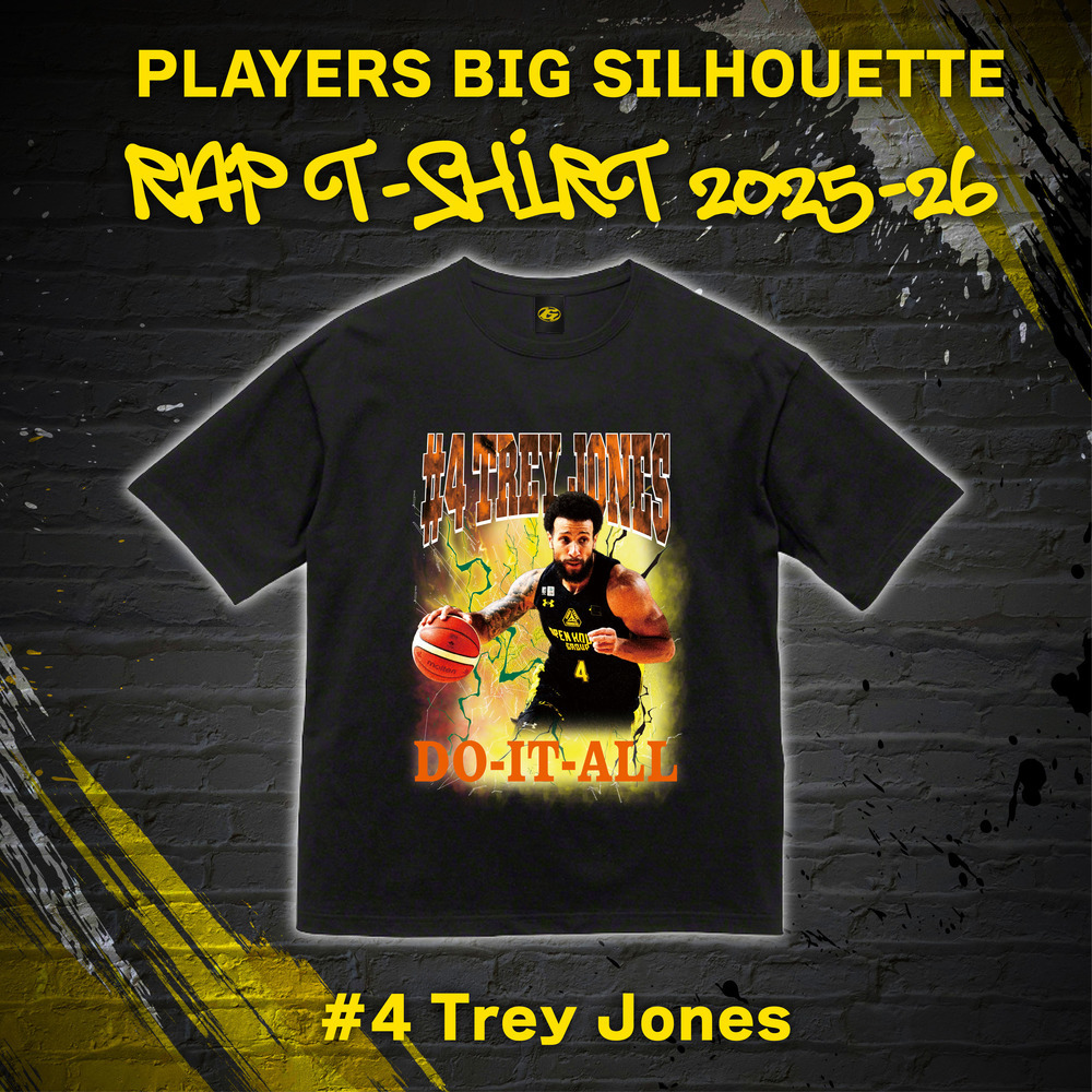 プレーヤーズ ビッグシルエットラップTシャツ 2025-26 詳細画像 #4 トレイ・ジョーンズ選手 1