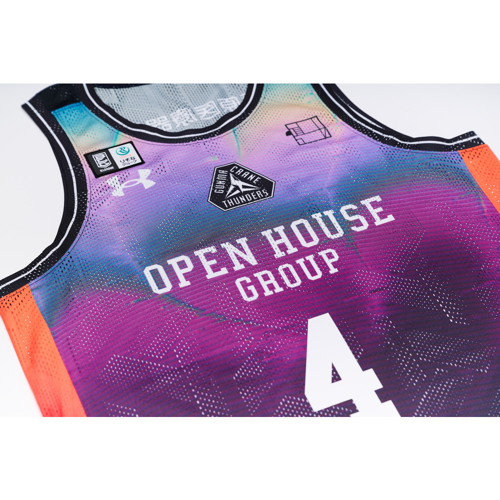 【公式】 オーセンティックユニフォーム パープル 2025-26 (ALL GUNMA UNIFORM) 詳細画像 # 自由入力 4