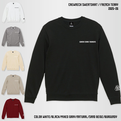 【EC限定】 クルーネックスウェット 10.0オンス 2025-26 【プライマリーロゴ】