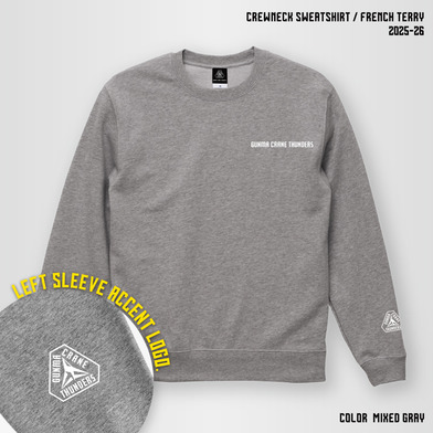 【EC限定】 クルーネックスウェット 10.0オンス 2025-26 【プライマリーロゴ】