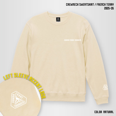 【EC限定】 クルーネックスウェット 10.0オンス 2025-26 【プライマリーロゴ】