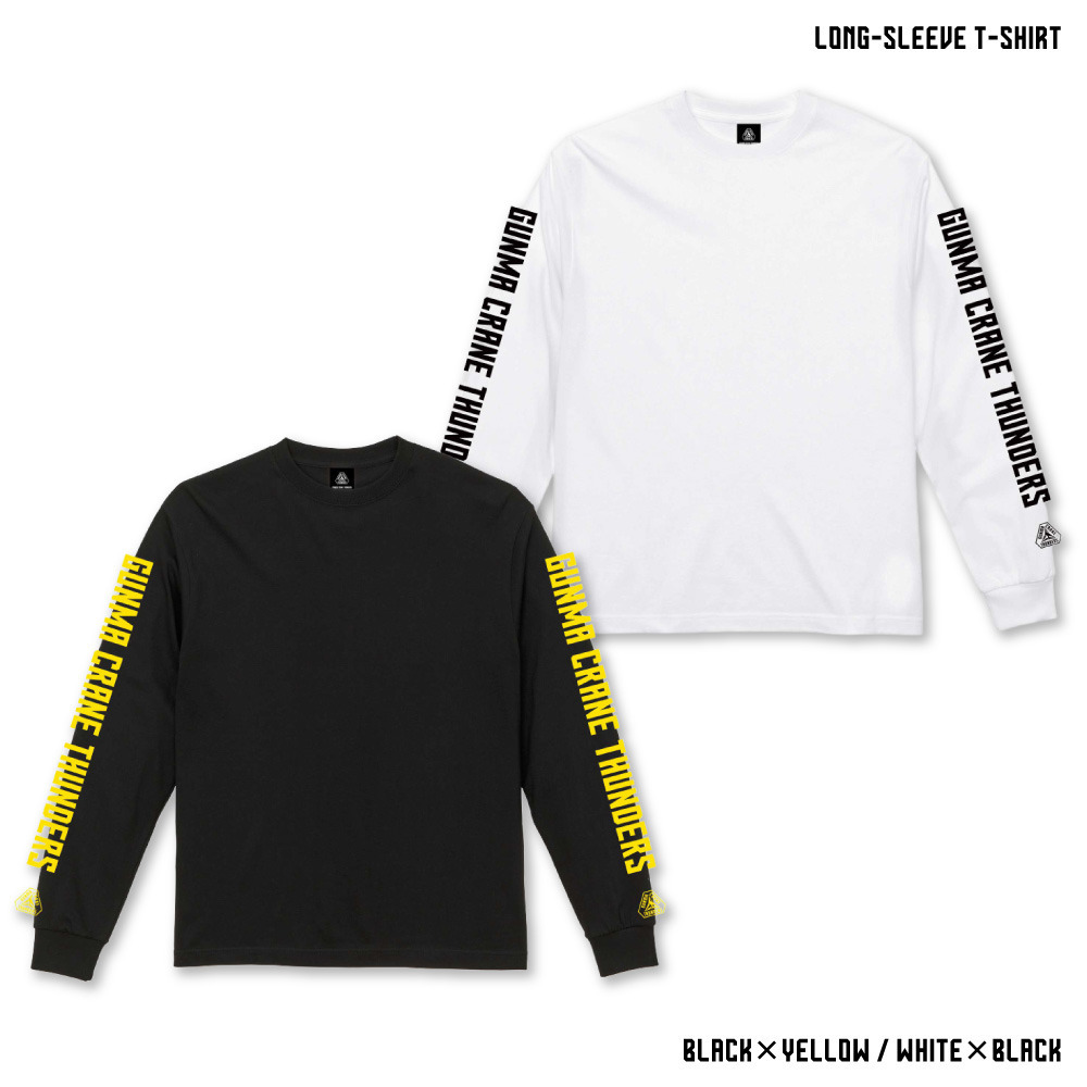 【EC限定】 ユニフォームと合わせて着れる ロングスリーブTシャツ 詳細画像 ブラック&times;イエロー 5