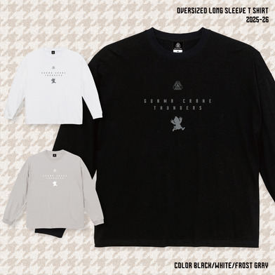 【EC限定】 ビッグシルエットロングスリーブTシャツ サンダくんシルエット 5.6オンス 2025-26