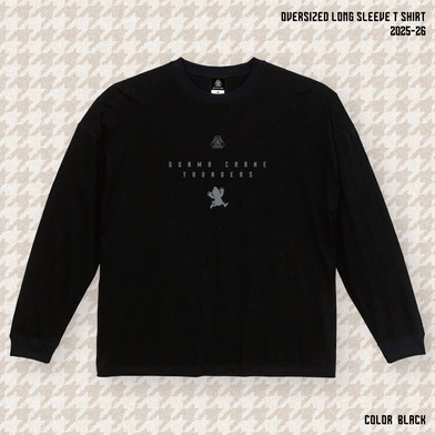 【EC限定】 ビッグシルエットロングスリーブTシャツ サンダくんシルエット 5.6オンス 2025-26