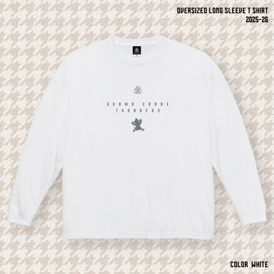 【EC限定】 ビッグシルエットロングスリーブTシャツ サンダくんシルエット 5.6オンス 2025-26