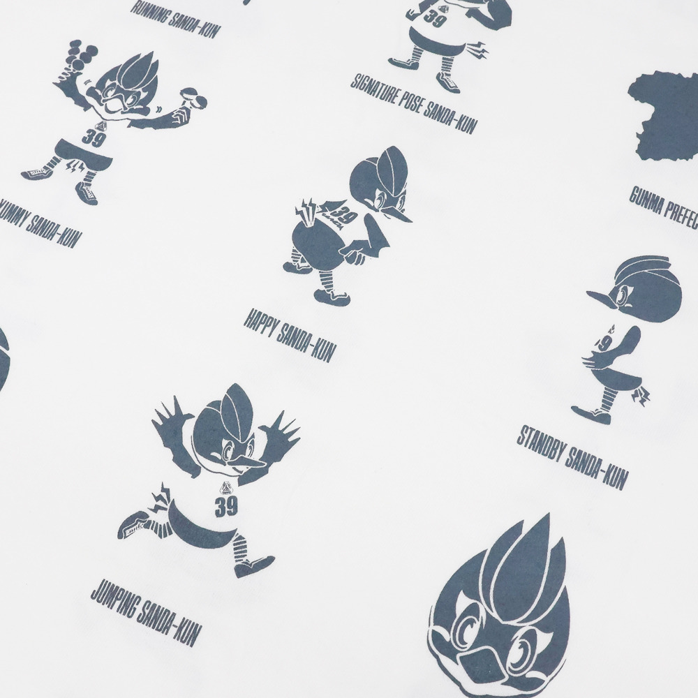 【EC限定】 ハイクオリティーTシャツ サンダくんコレクション 5.6オンス 2025-26 詳細画像 ホワイト 2