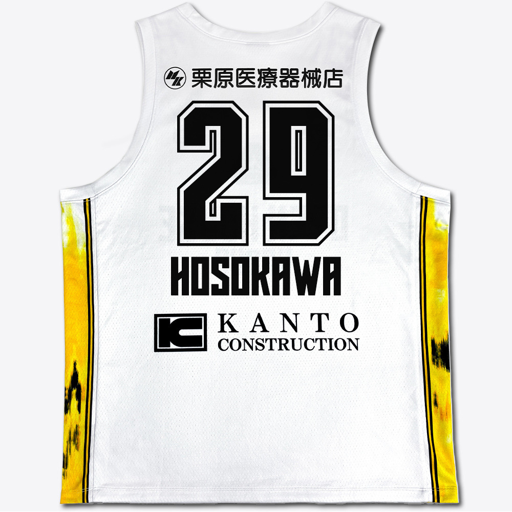 【公式】 レプリカユニフォーム 2025-26 (アウェー/ホワイト) 【初期ロット期間限定受注開始！】 詳細画像 #29 細川一輝選手 3