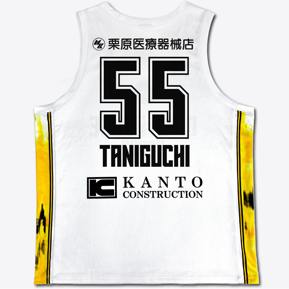 【公式】 レプリカユニフォーム 2025-26 (アウェー/ホワイト) 【初期ロット期間限定受注開始！】 詳細画像 #55 谷口大智選手 3