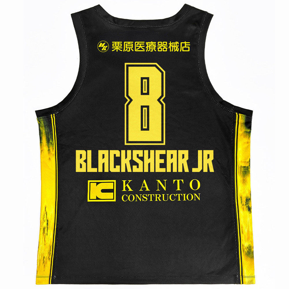 【公式】 レプリカユニフォーム 2025-26 (ホーム/ブラック) 【初期ロット期間限定受注開始！】 詳細画像 #8 ケリー・ブラックシアー・ジュニア選手 3