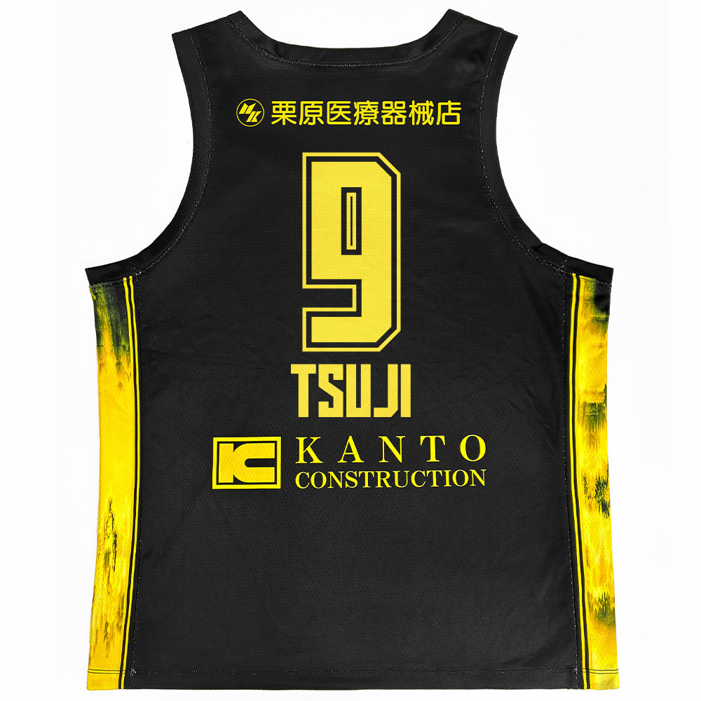 【公式】 レプリカユニフォーム 2025-26 (ホーム/ブラック) 【初期ロット期間限定受注開始！】 詳細画像 #9 辻直人選手 3