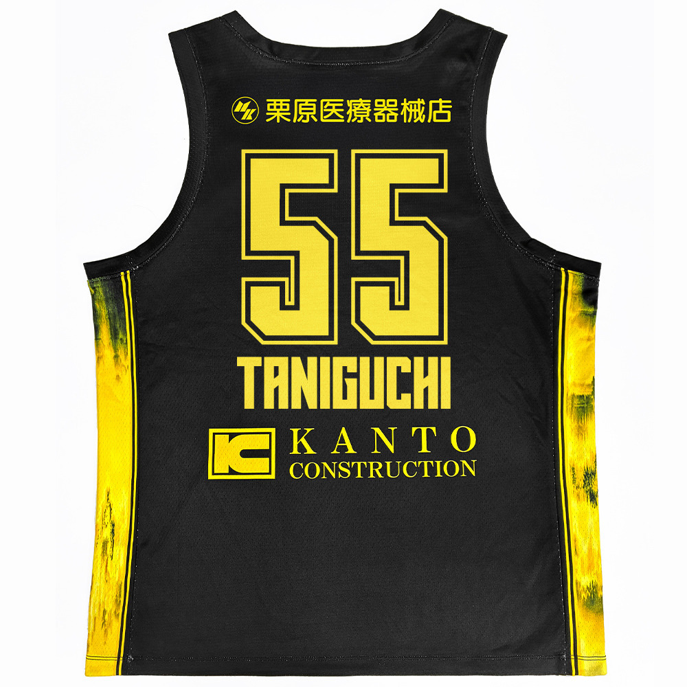 【公式】 レプリカユニフォーム 2025-26 (ホーム/ブラック) 【初期ロット期間限定受注開始！】 詳細画像 #55 谷口大智選手 3