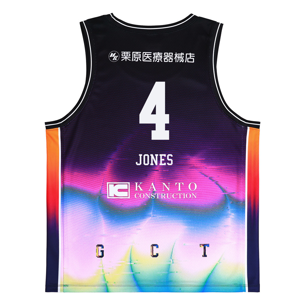 【公式】 レプリカユニフォーム パープル 2025-26 (ALL GUNMA UNIFORM) 詳細画像 #4 トレイ・ジョーンズ選手 2