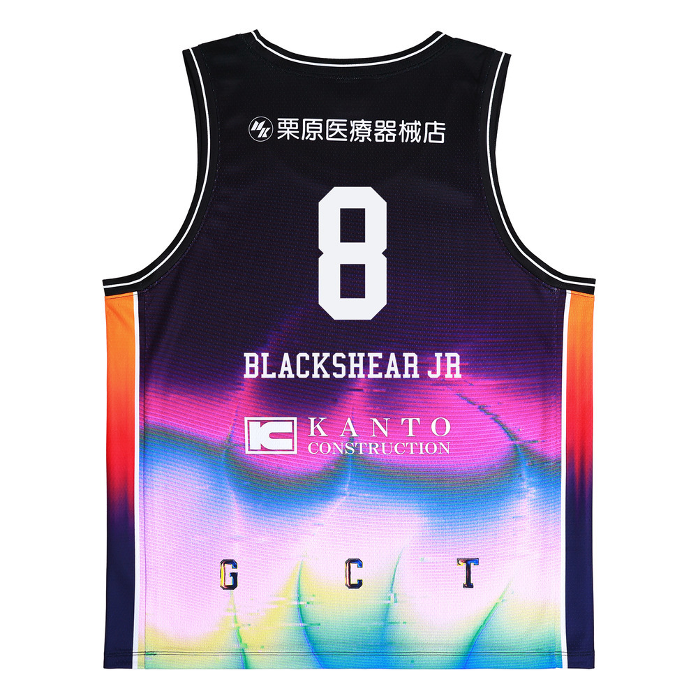 【公式】 レプリカユニフォーム パープル 2025-26 (ALL GUNMA UNIFORM) 詳細画像 #8 ケリー・ブラックシアー・ジュニア選手 2