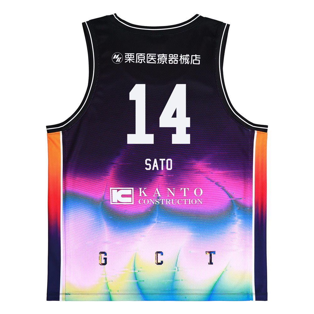 【公式】 レプリカユニフォーム パープル 2025-26 (ALL GUNMA UNIFORM) 詳細画像 #14 佐藤誠人選手 2