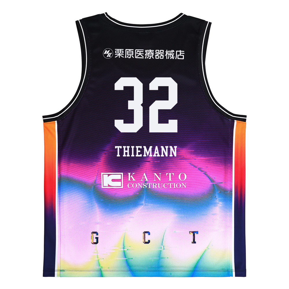 【公式】 レプリカユニフォーム パープル 2025-26 (ALL GUNMA UNIFORM) 詳細画像 #32 ヨハネス・ティーマン選手 2