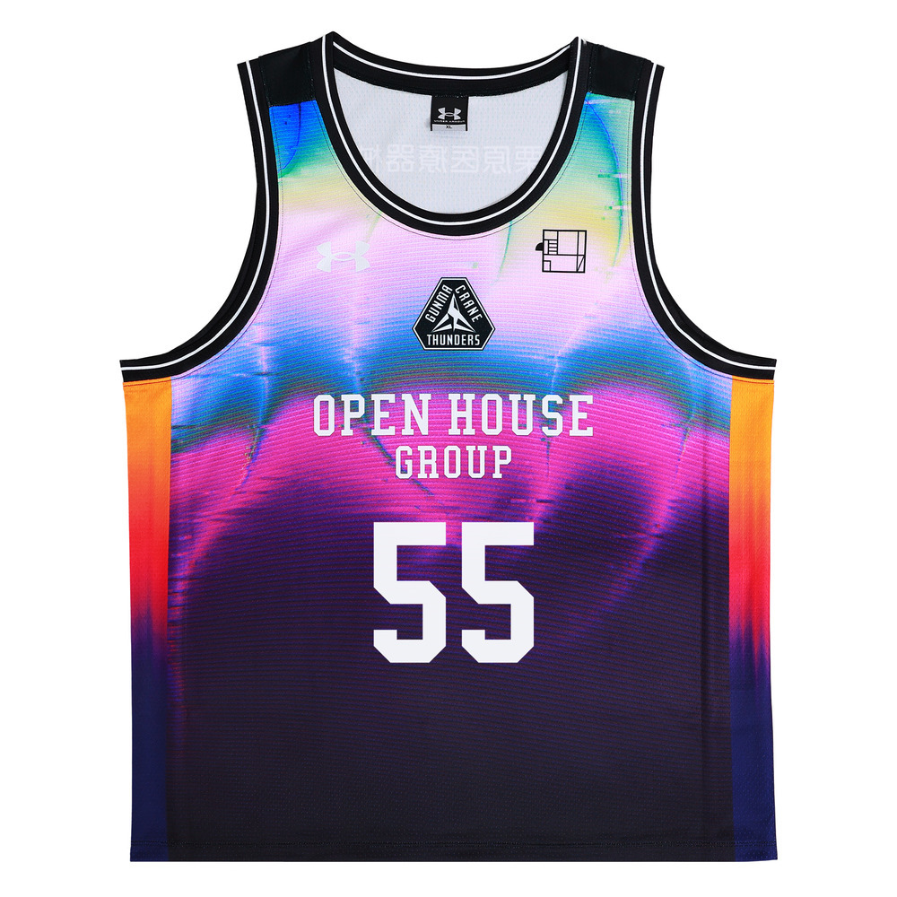 【公式】 レプリカユニフォーム パープル 2025-26 (ALL GUNMA UNIFORM) 詳細画像 #55 谷口大智選手 1