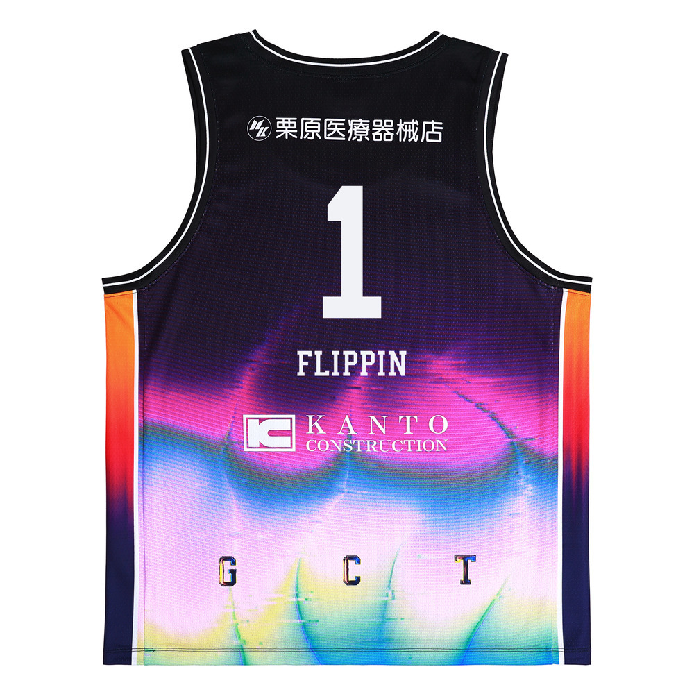 【公式】 レプリカユニフォーム パープル 2025-26 (ALL GUNMA UNIFORM) 詳細画像 #1 コー・フリッピン選手 2