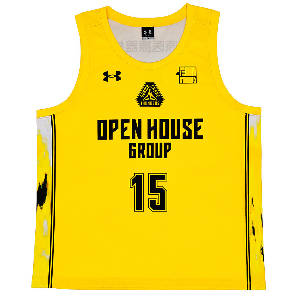 【公式】 レプリカユニフォーム イエロー 2025-26 (PLAY CRAZY YELLOW UNIFORM) 詳細画像 #15 エージェー・エドゥ選手 1