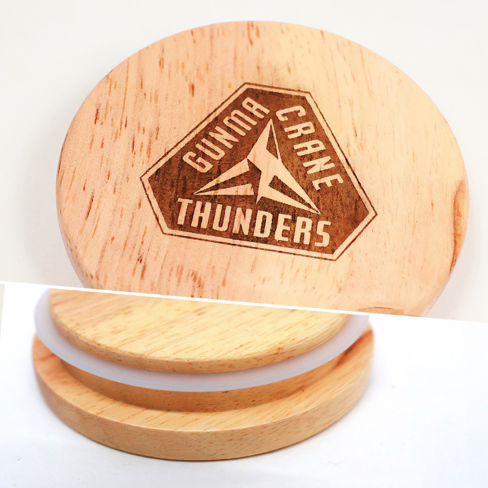 【EC限定】 ラウンドステンレスタンブラー ウッドキャップ付き 保温保冷 350ml 【プライマリーロゴ刻印】 詳細画像 ゴールド 5