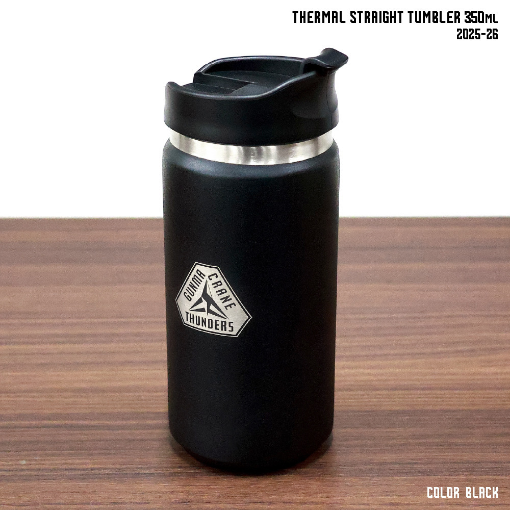 ステンレスマグ 水筒 保温保冷 350ml 【プライマリーロゴ刻印】 詳細画像 ブラック 1