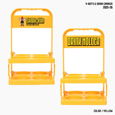 GUNMA CRANE THUNDERS 折りたたみ式ドリンクバスケット 4本.ver